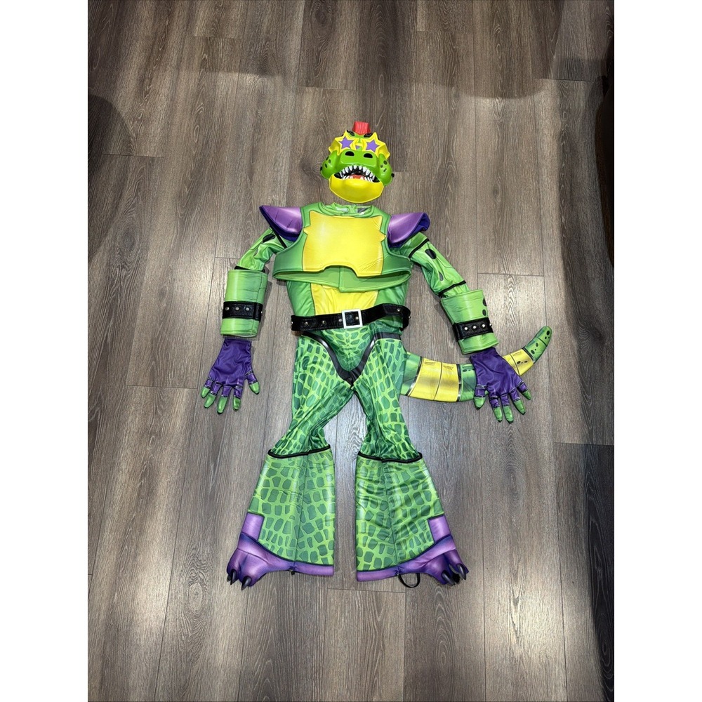Five Nights at Freddy's Unisex Montgomery Gator Costume Child's Medium (8-10)